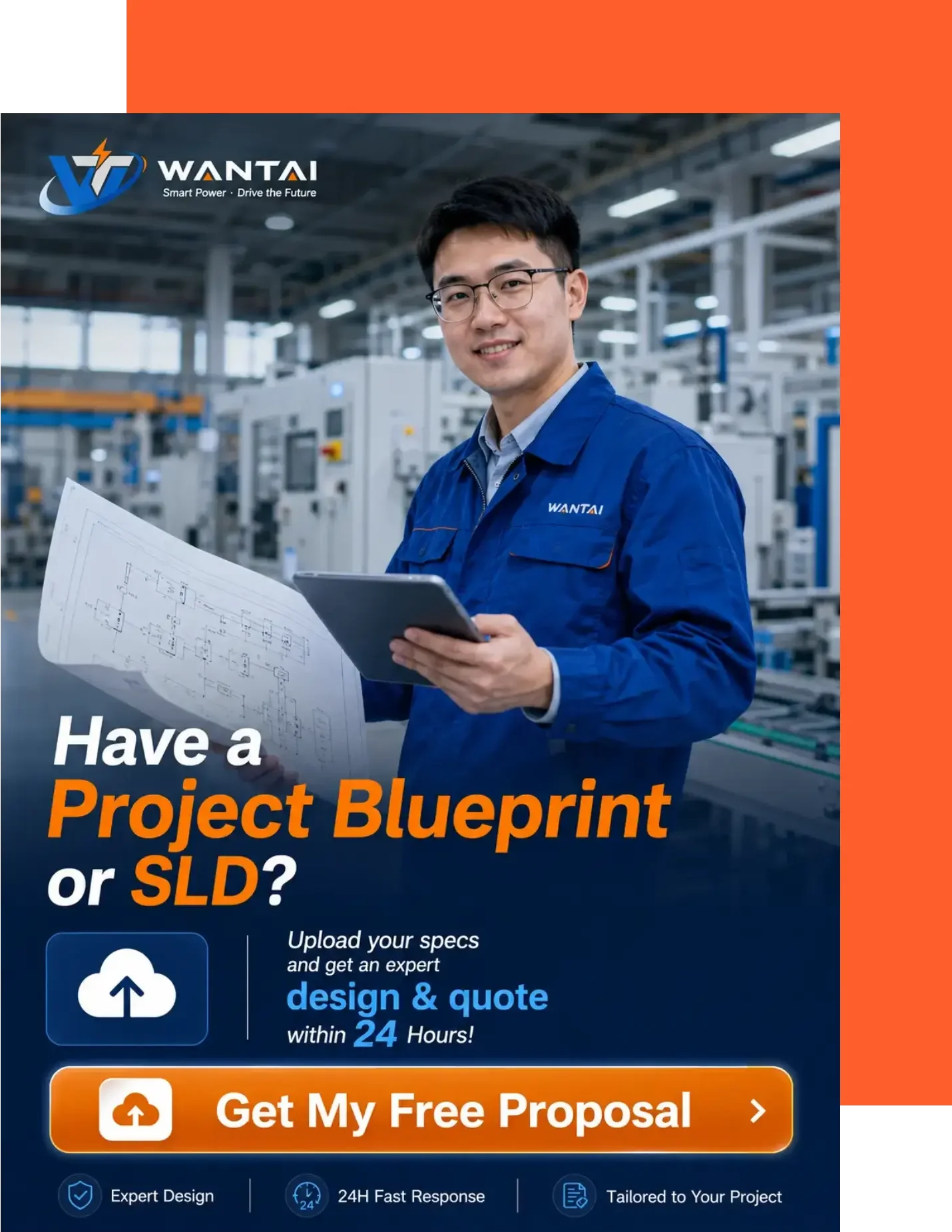 wantai-custom-electrical-engineering-sld-design-proposal