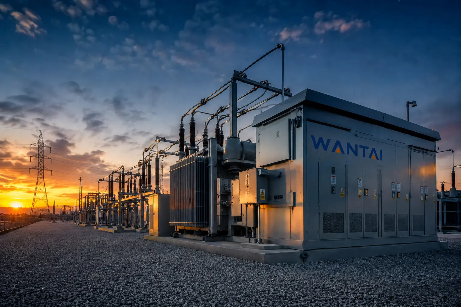 wantai-utility-grid-prefabricated-compact-substation-infrastructure-bg